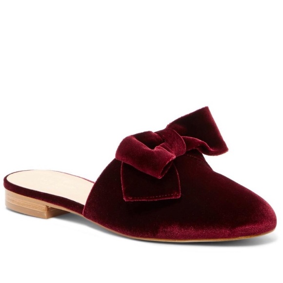 kate spade Shoes - Kate Spade Velvet Mules